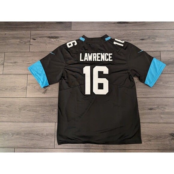 Other - Trevor Lawrence #16 Jacksonville Jaguars Black Football Jersey XL